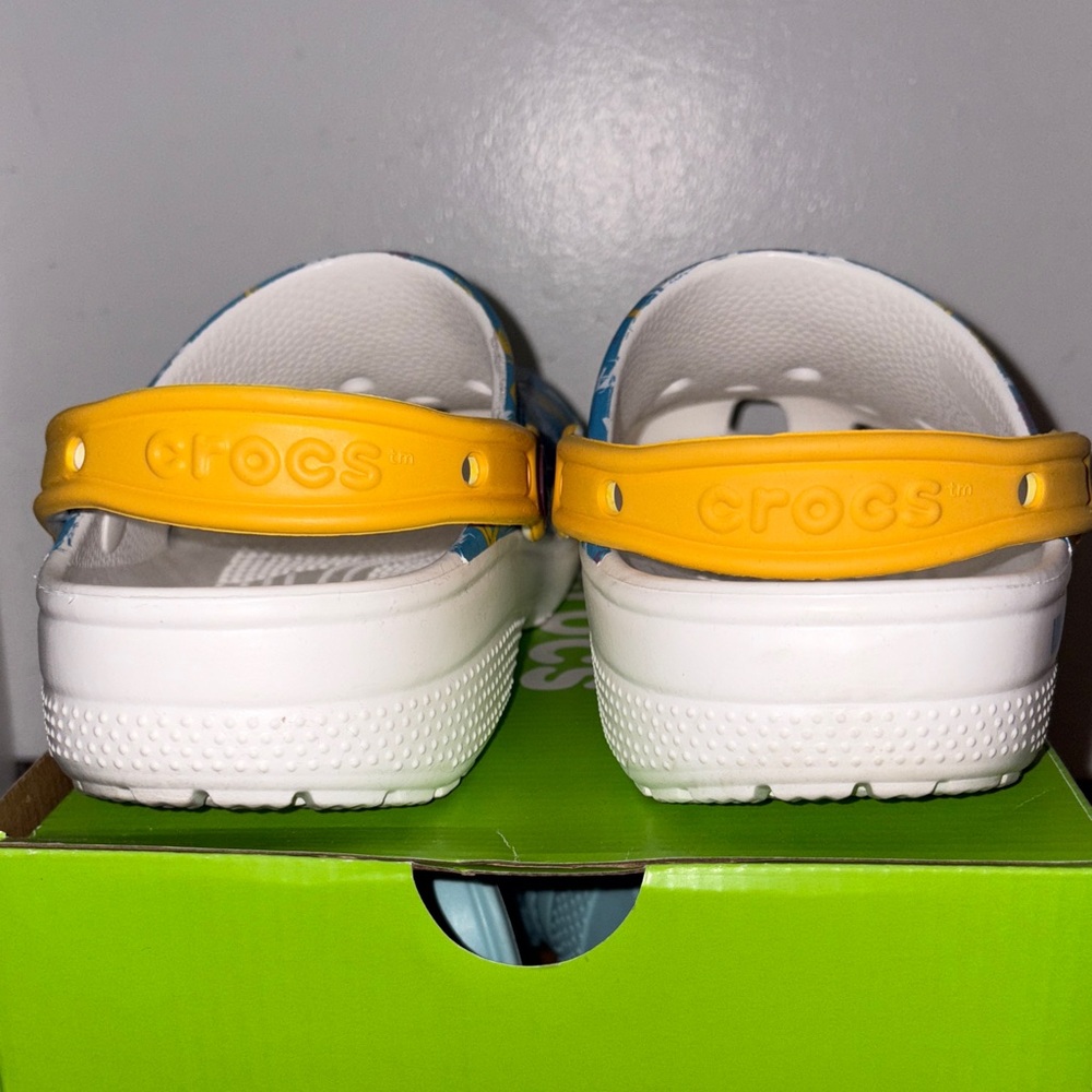 Disney  Blue and White Crocs - Picture 4 of 6